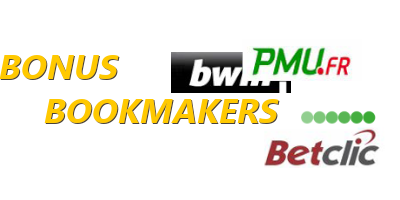 Meilleurs Bonus des Bookmakers opérateurs